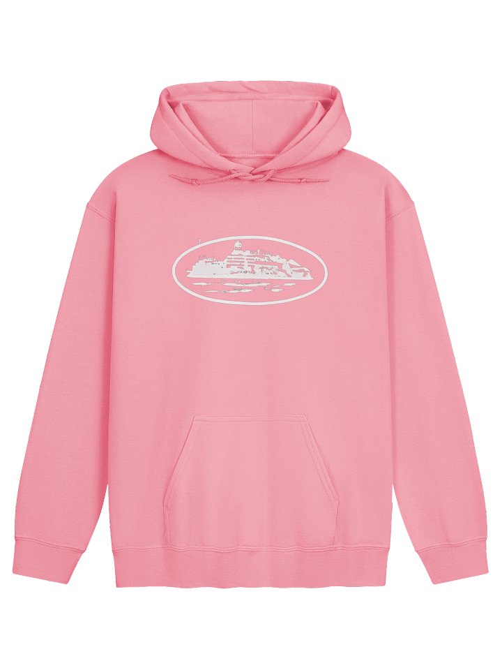 Corteiz Alcatraz Hoodie Baby Pink product image (1)
