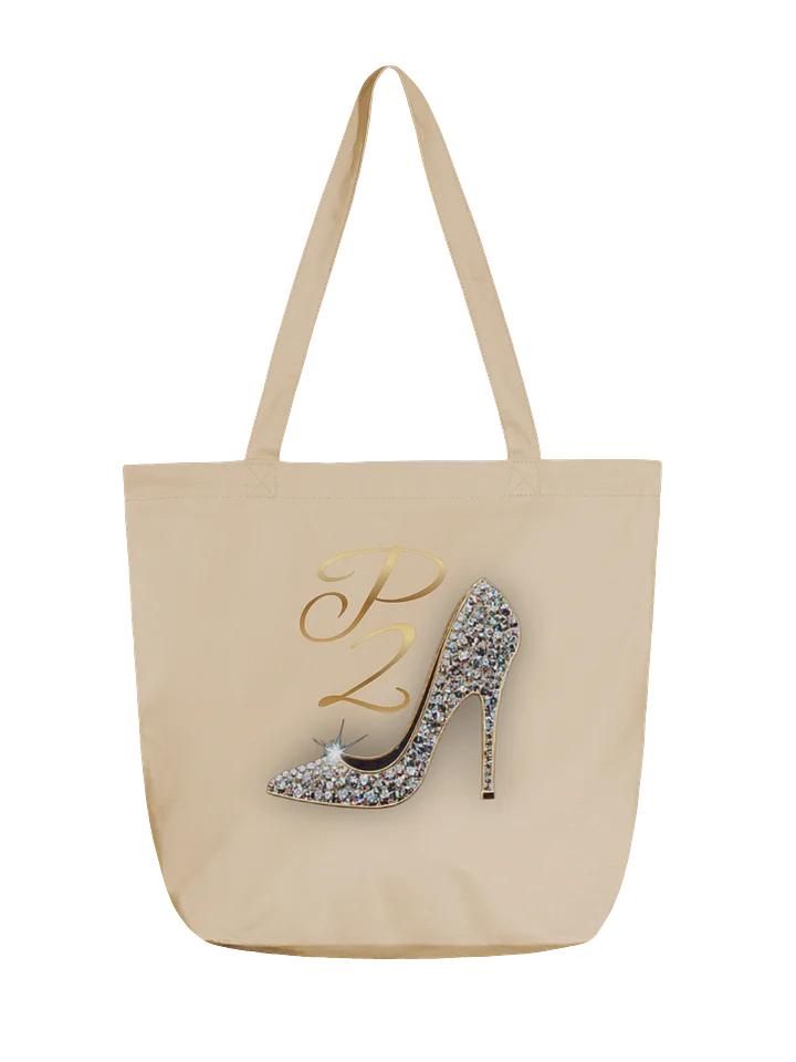 Poised Princess Gilded Jeweled Stiletto Eco Tote product image (1)