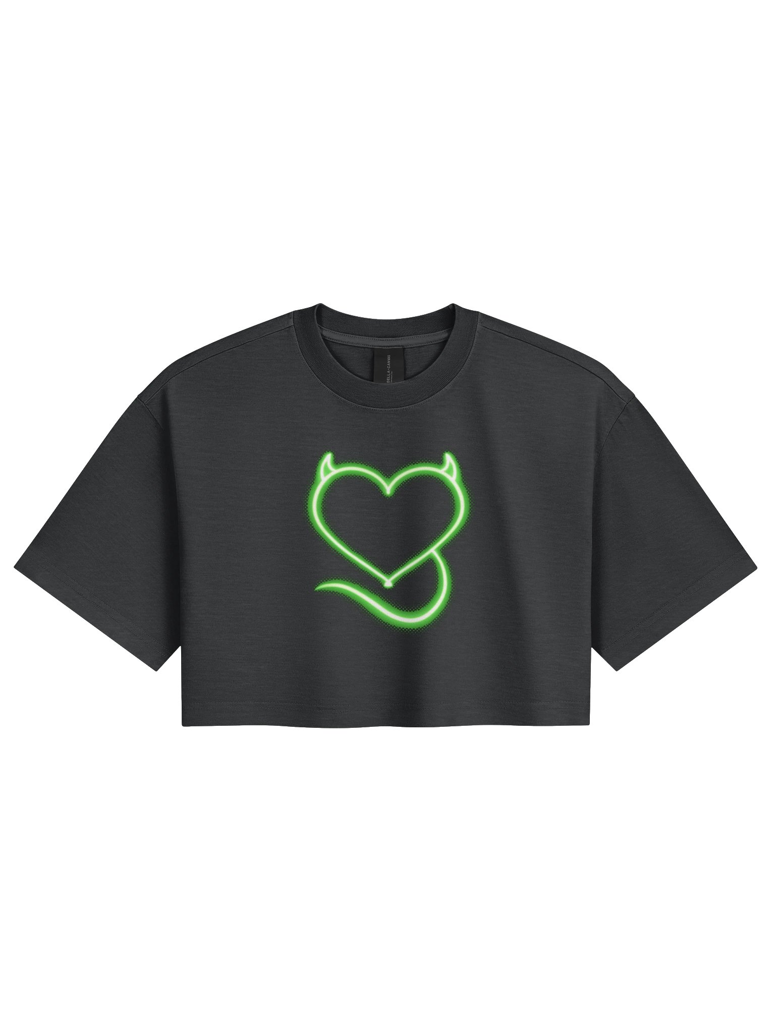 Electric Sin Heart Crop Top product image (1)