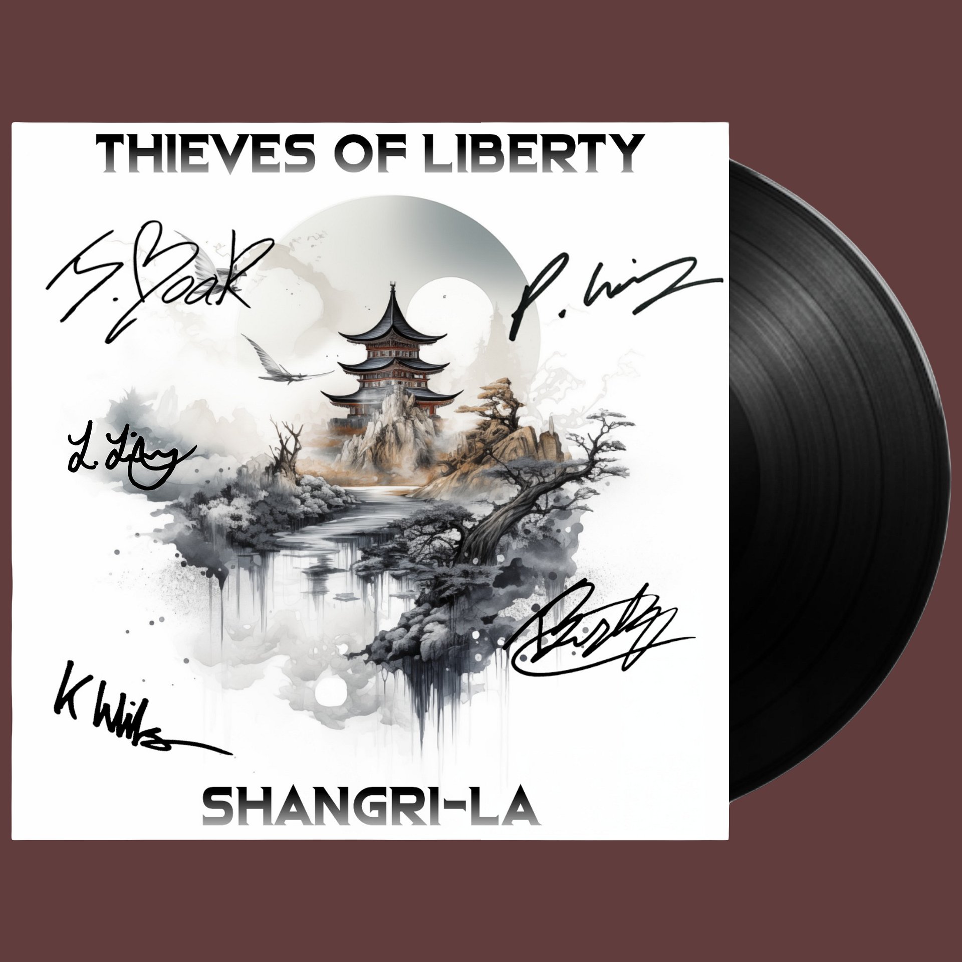 Shangri-La Vinyl (Signed Black) product image (1)