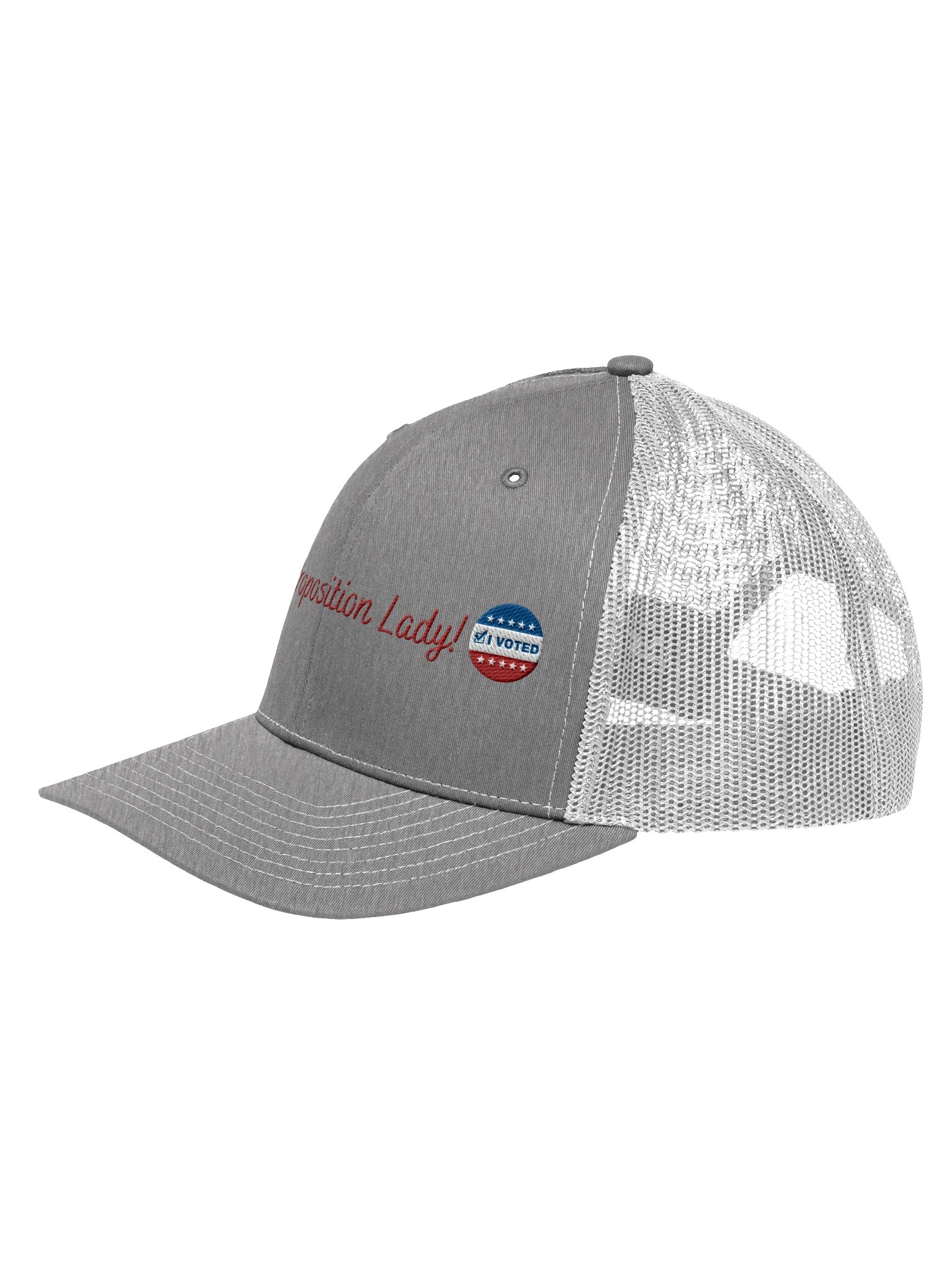 Prop Lady Trucker Hat - Gray/White product image (2)