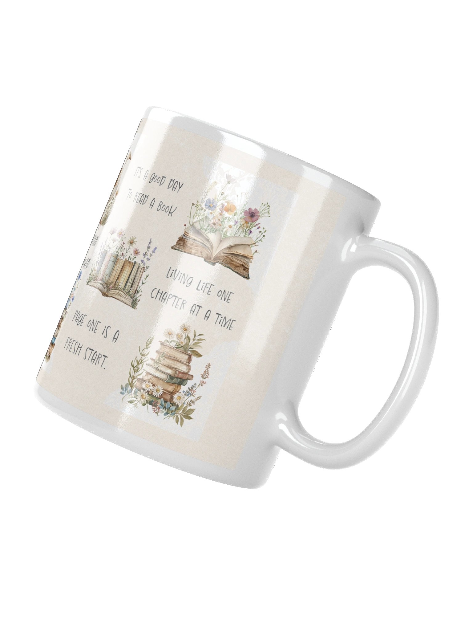 Whimsical Book Lover's Mug product image (8)