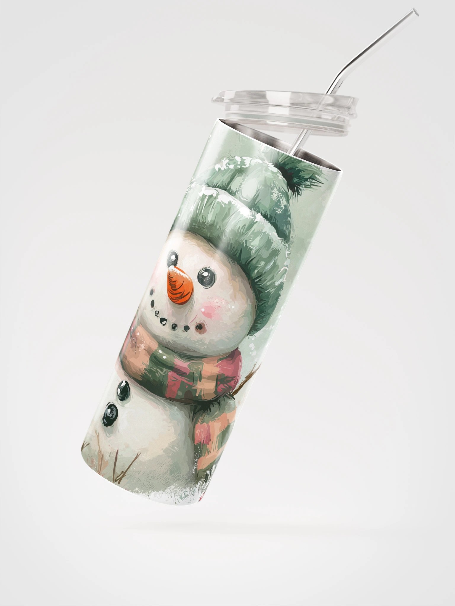 Snow Cute Stainless Steel Tumbler product image (2)