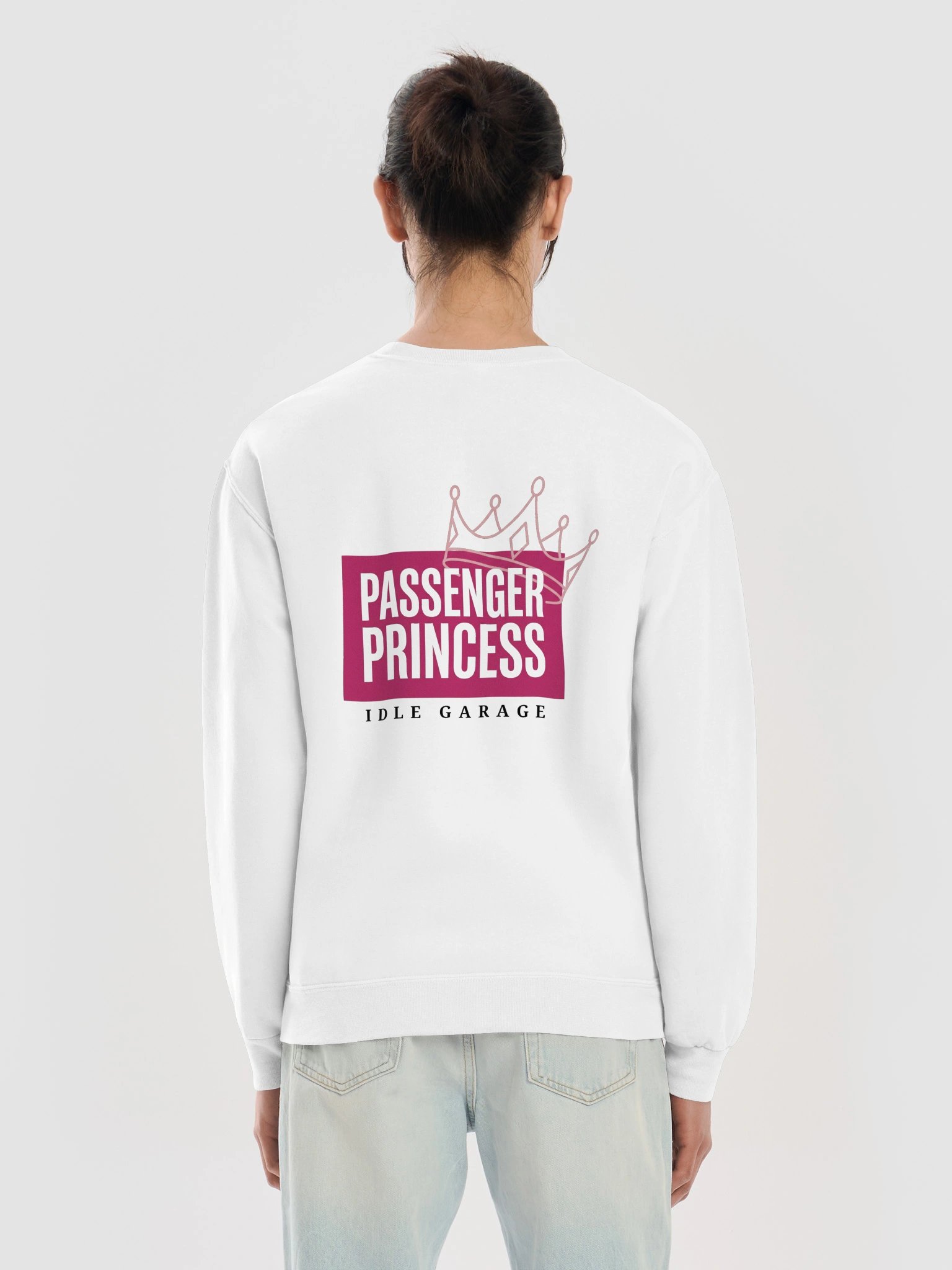 Idle Garage Passenger Princess Sweatshirt product image (27)