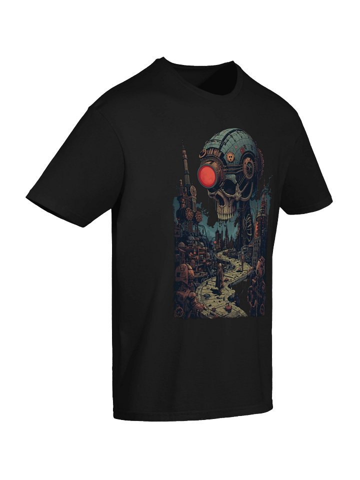 Cyberpunk Skull City T-Shirt product image (2)