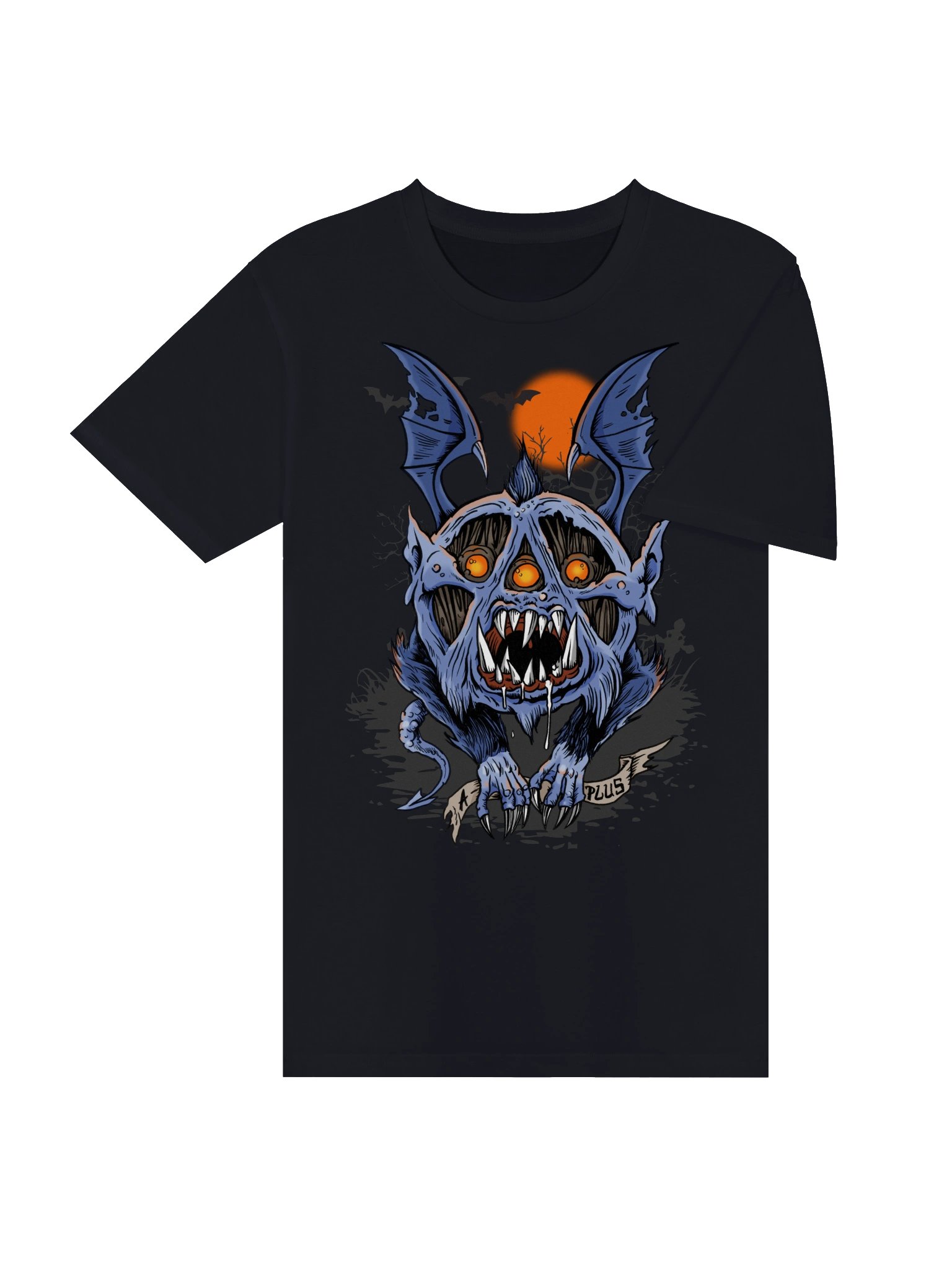 Three Eyed Night Tee (Navy) product image (4)