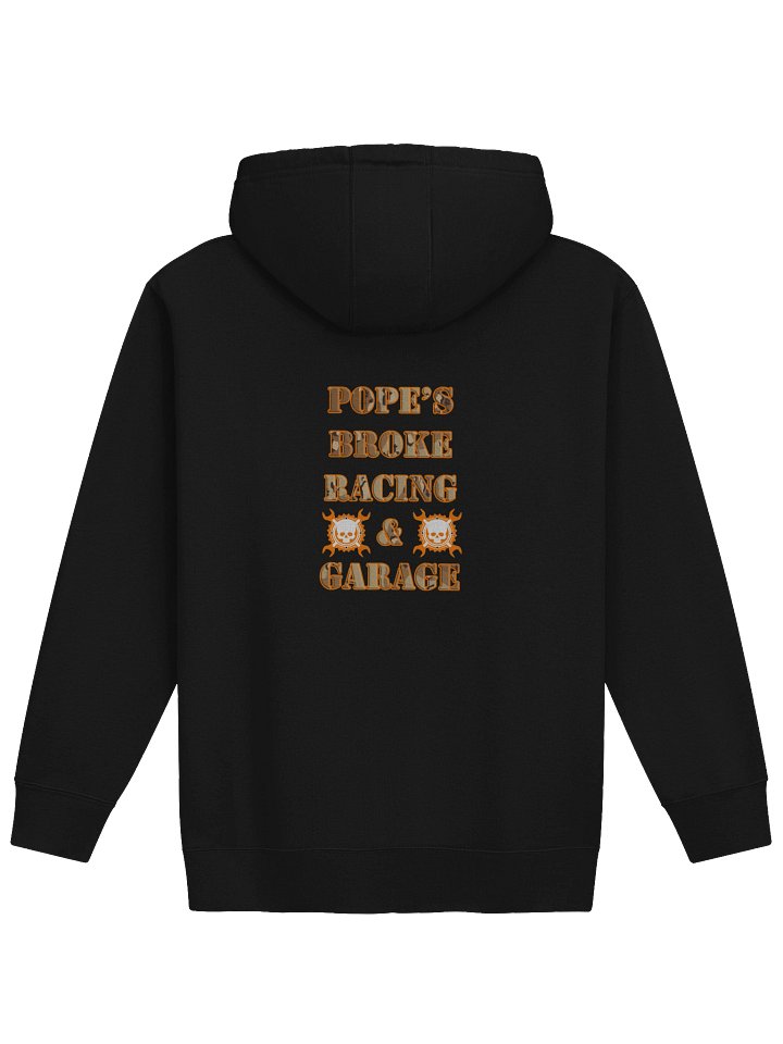 Pope’s Broke Racing & Garage Skull Hoodie product image (6)
