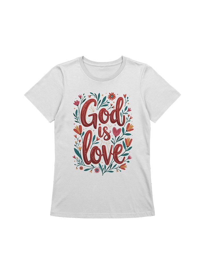 Women's Supersoft Relaxed-fit T-Shirt God Is Love product image (1)