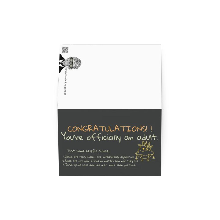 Funny Graduation Card product image (4)