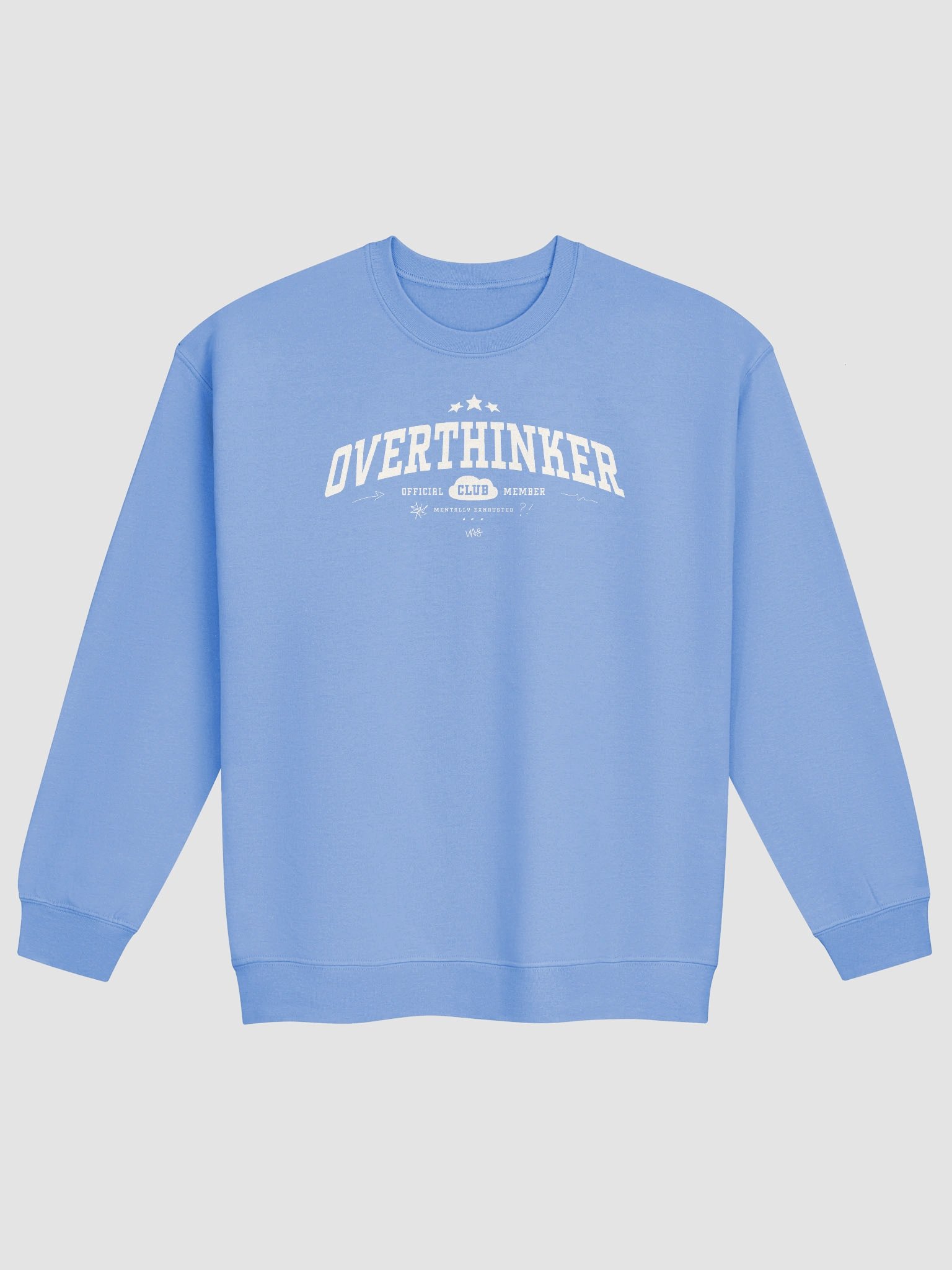 Overthinker (Gildan Classic Crewneck Sweatshirt) product image (1)