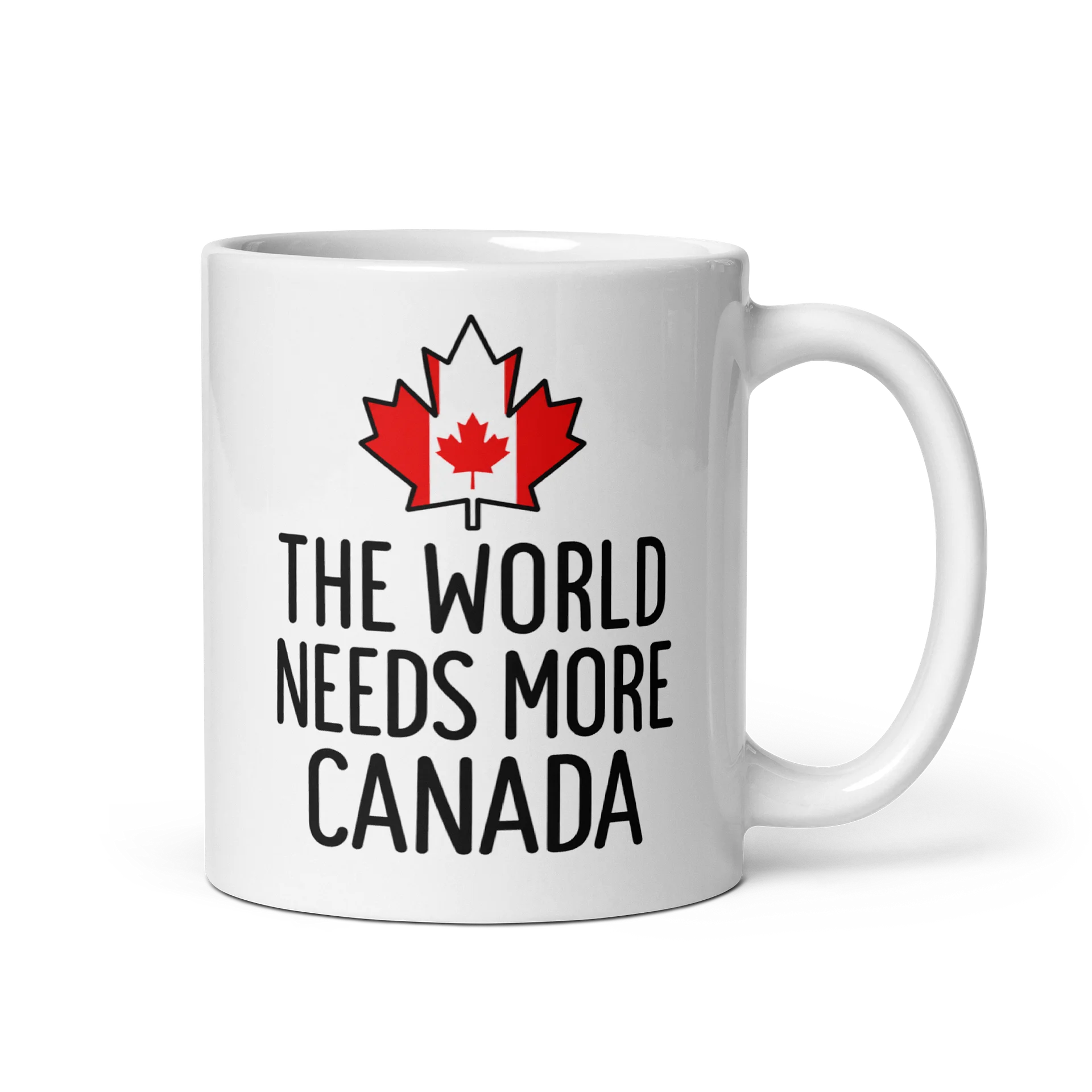 The World Needs More Canada – Canadian Maple Leaf Mug Design product image (1)