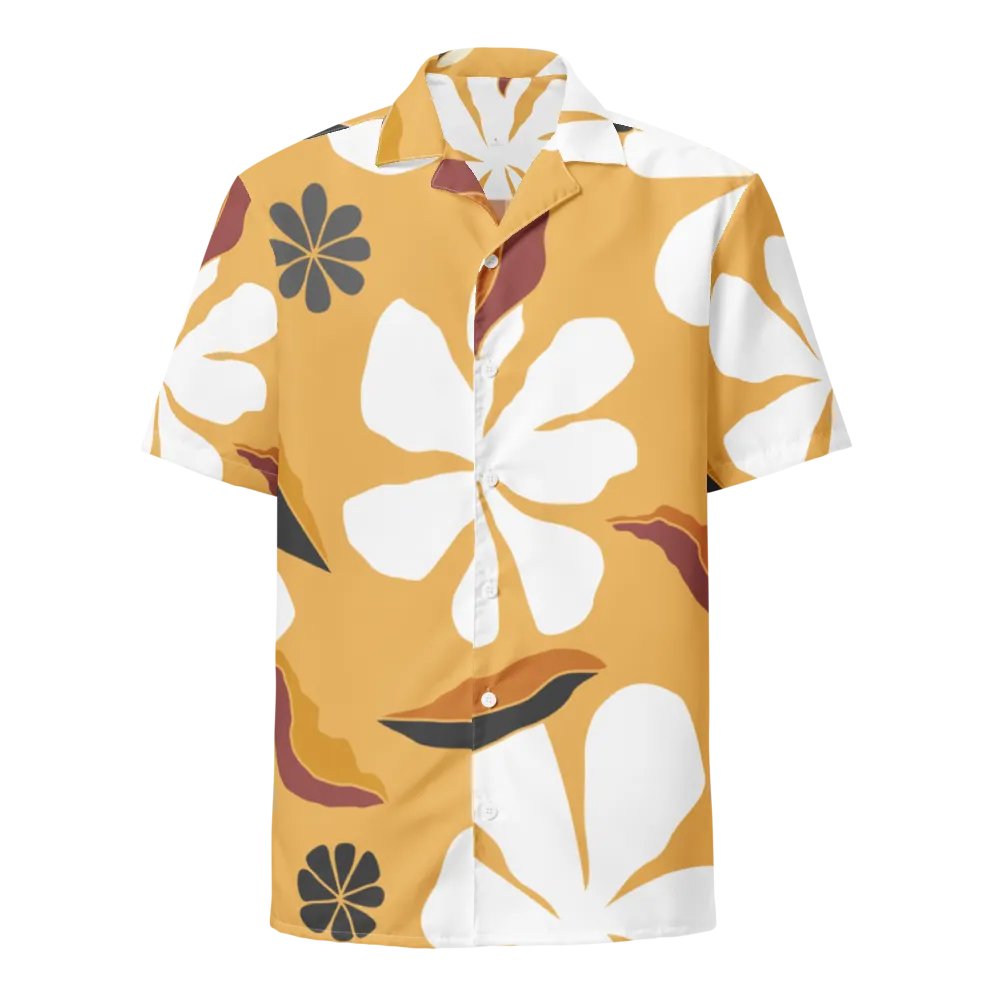 Tropical Breeze Floral Hawaiian Shirt product image (9)