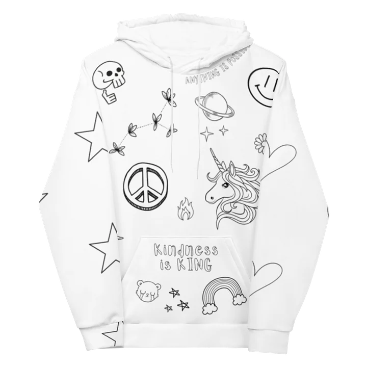 ADULT Hoodie - White product image (1)