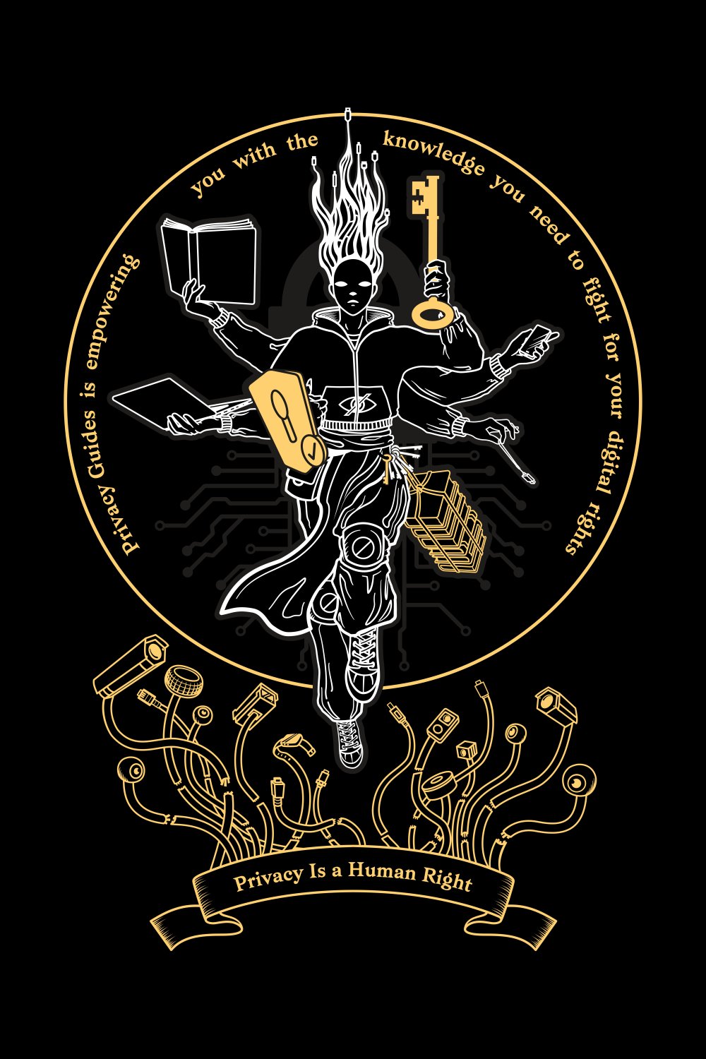 Defender of Privacy - Signature Zip Hoodie product image (4)