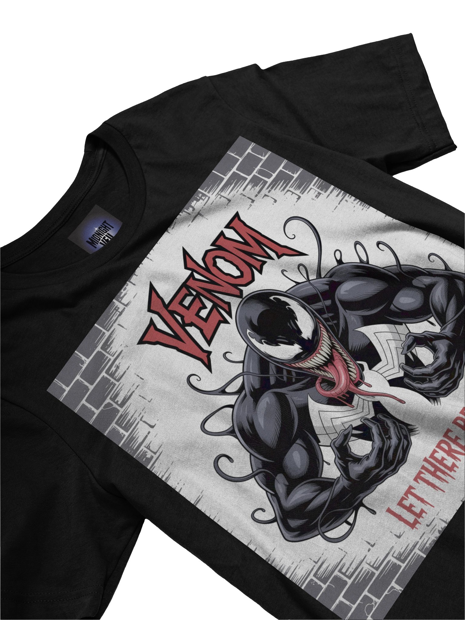 Let There Be Chaos: Venom Graffiti Supersoft Tee product image (5)