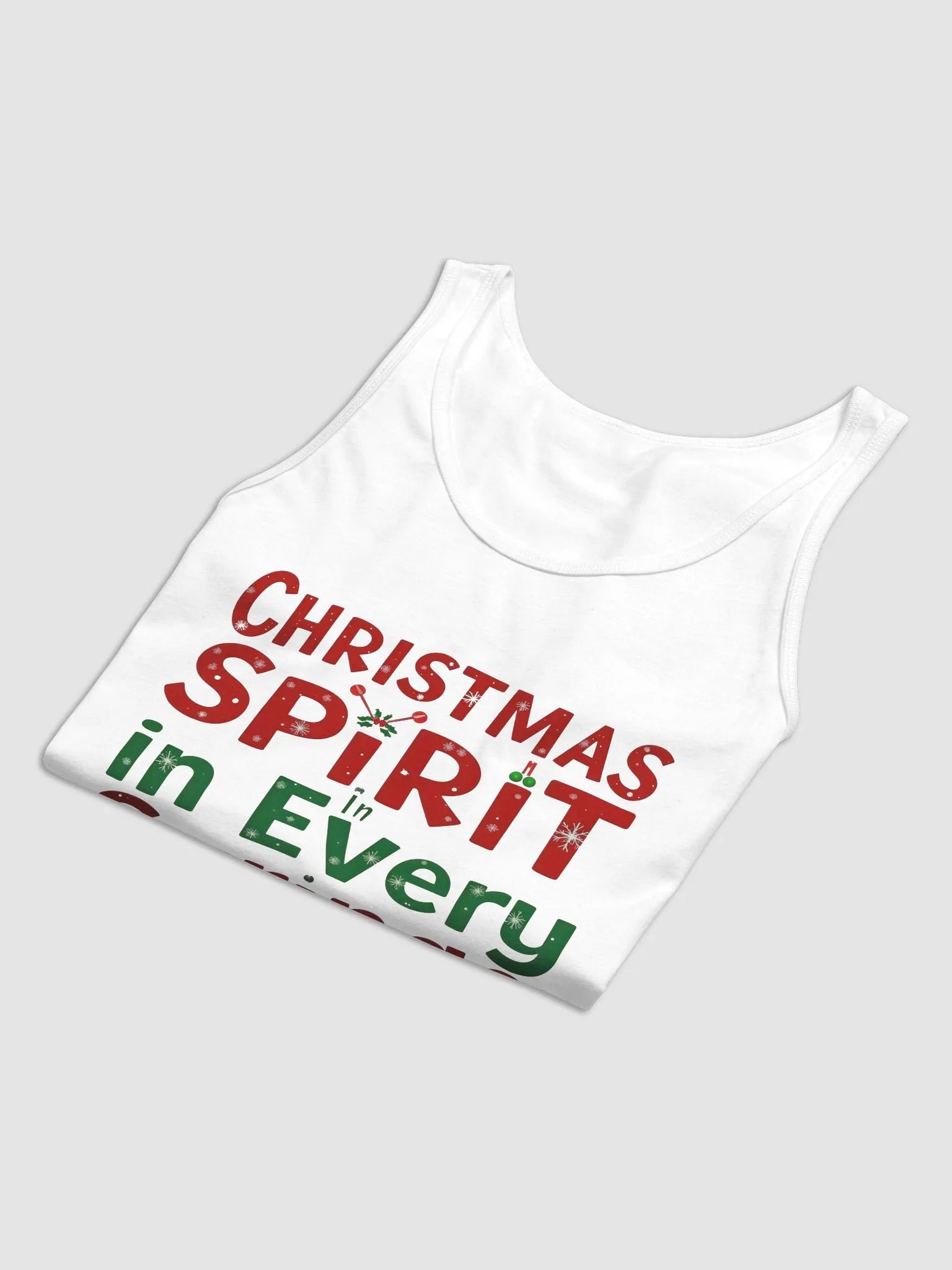 Festive Christmas Spirit Tank product image (11)