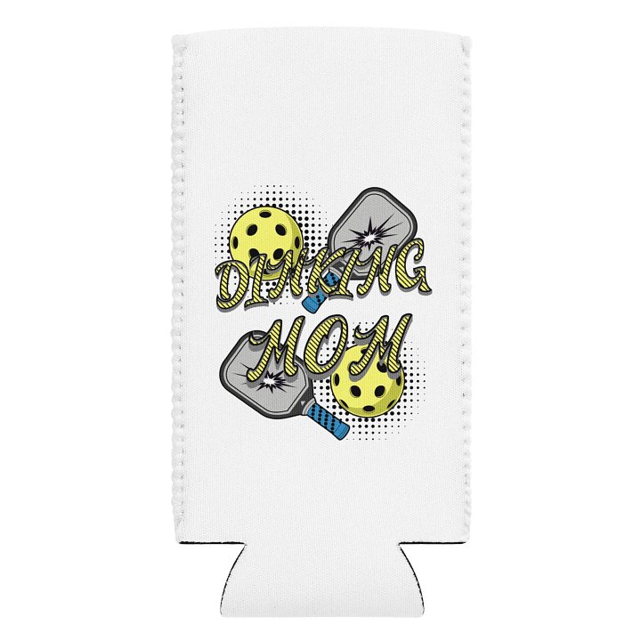 Dinking Mom Pickleball Can Cooler product image (1)