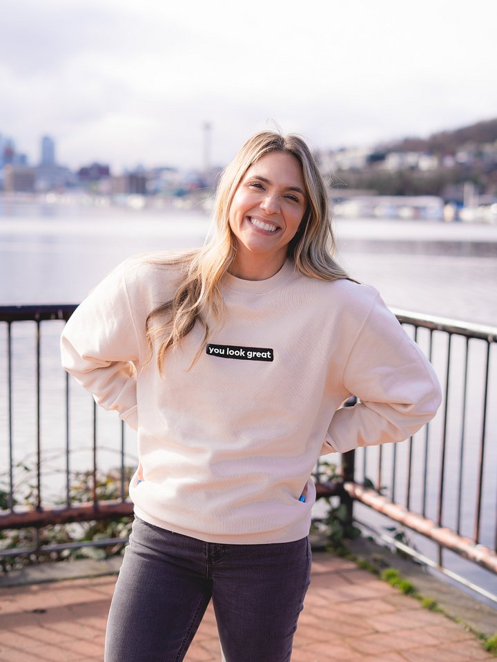 Simple Stitches Crew - Embroidered product image (1)