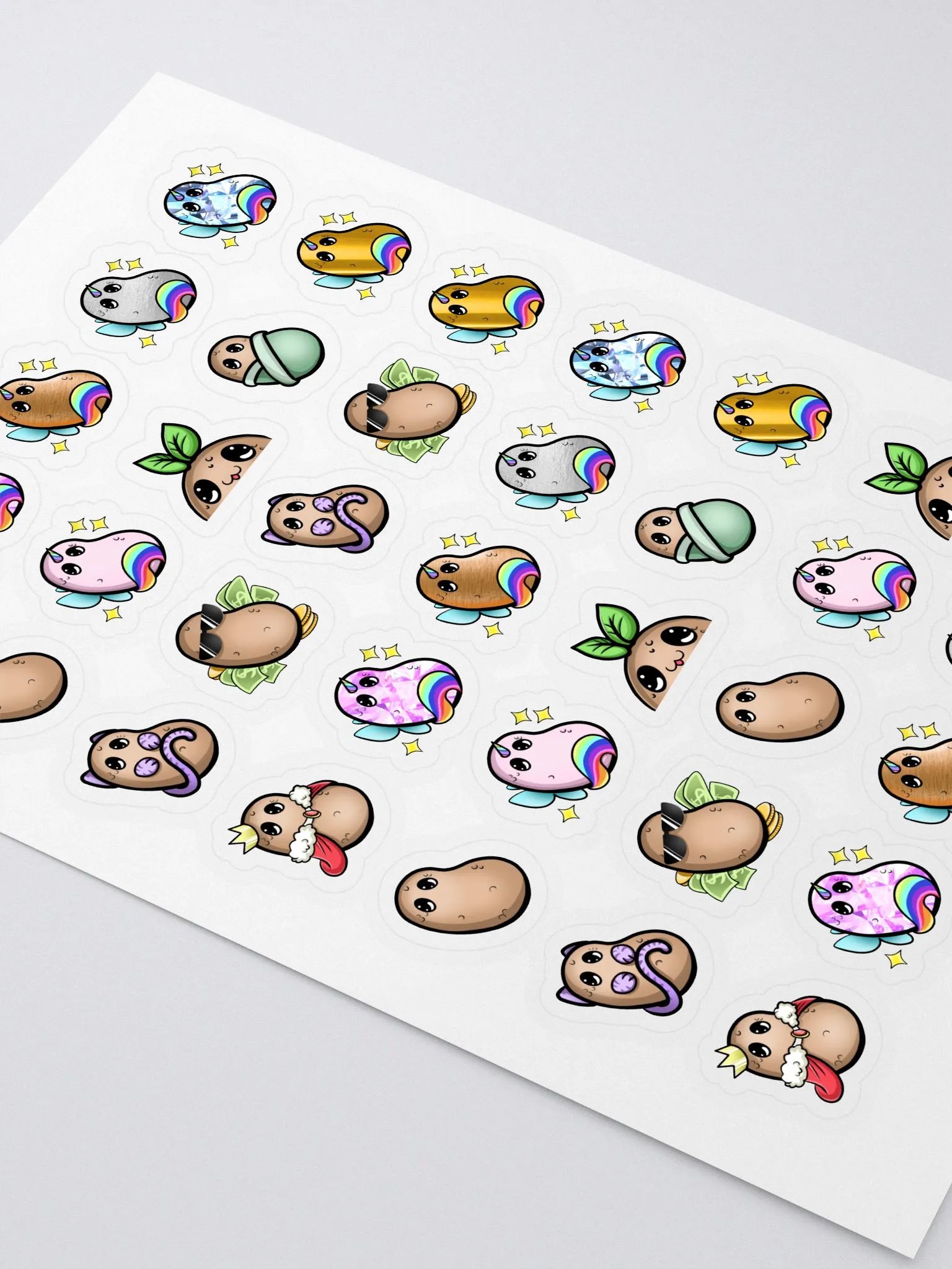 Feuille de collants Patates product image (2)