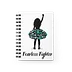 Ovarian Cancer - Fearless Fighter Spiral Journal [Lined Pages]