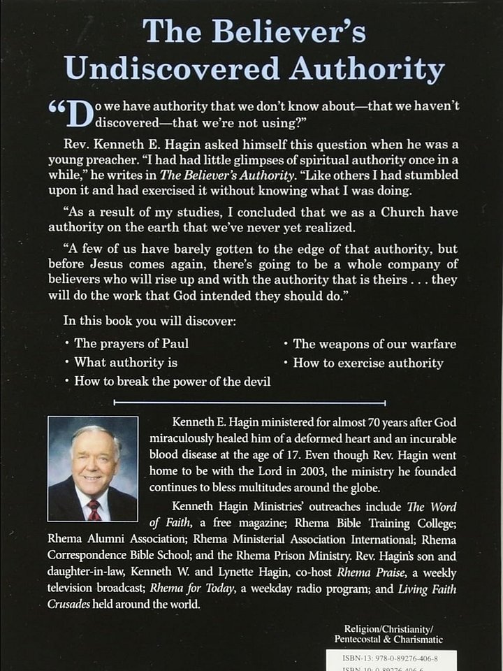 The Believer's Authority by Kenneth E. Hagin product image (2)