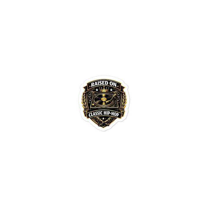 RAISED ON HIP HOP STICKER product image (1)