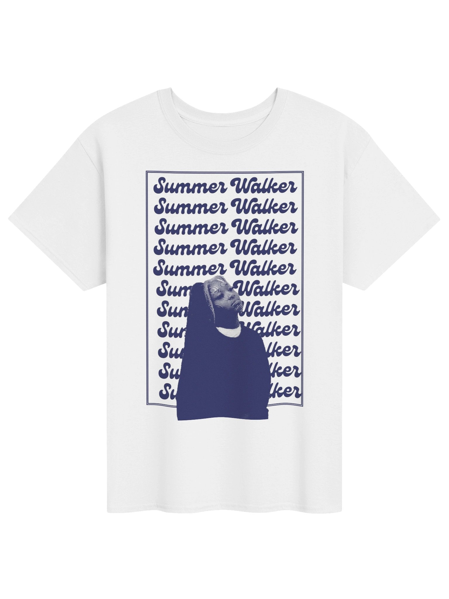 Summer Walker Blue Portrait TShirt product image (1)