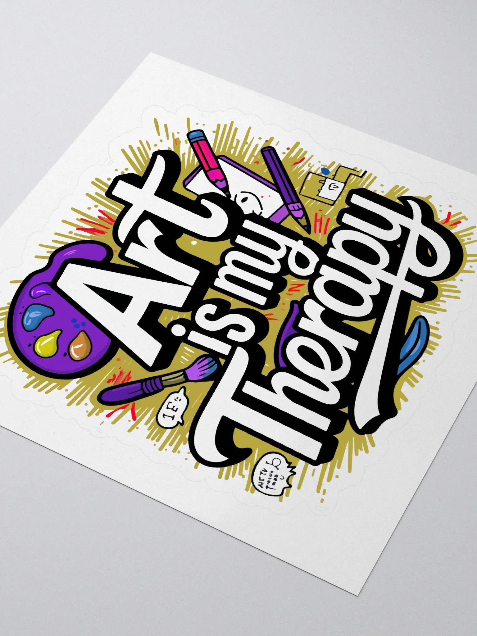 ART IS MY THERAPY product image (3)