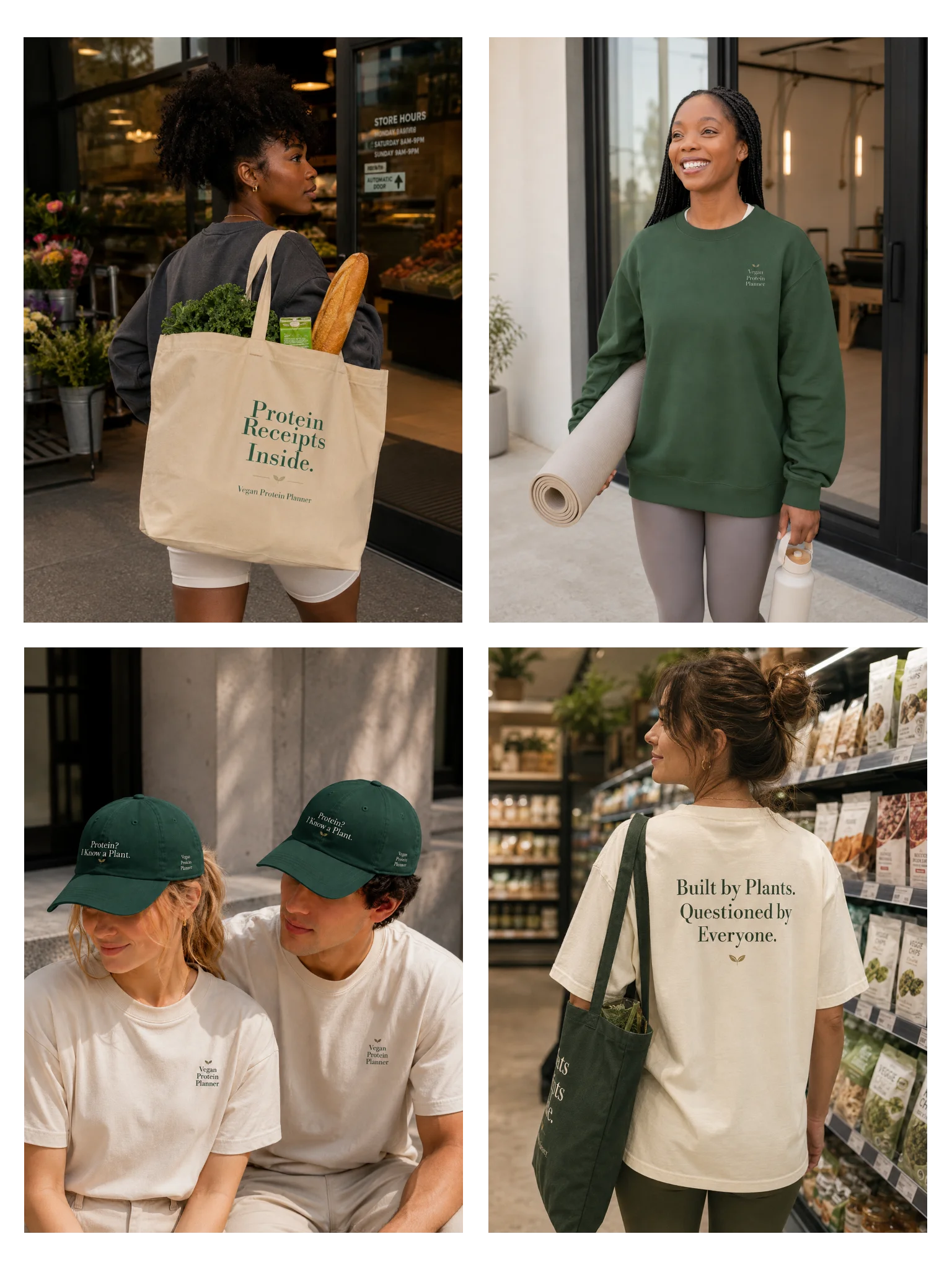 Plant-Powered Everyday Essentials Bundle – 4-Piece Unisex Set product image (2)