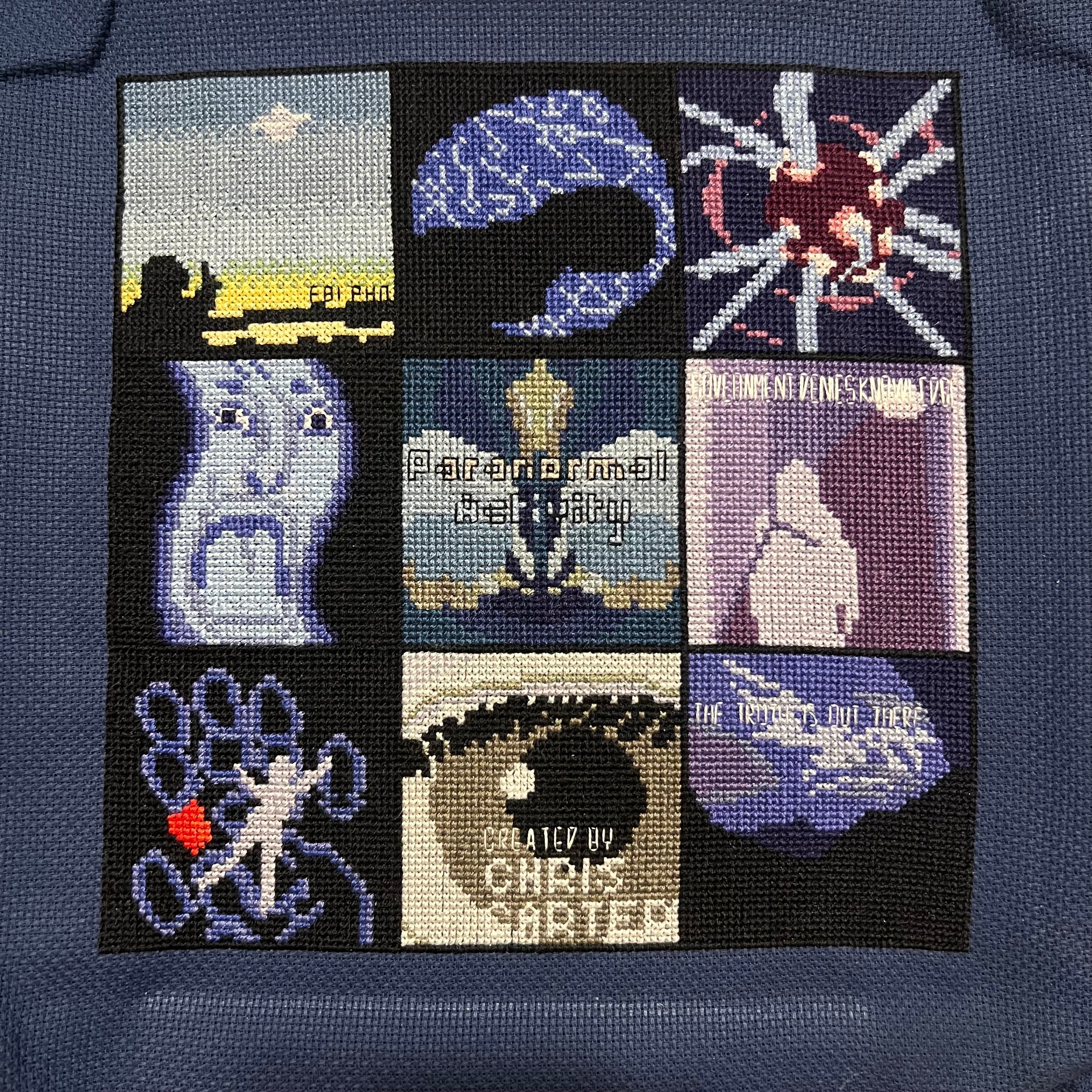The X-Files Opening Sequence Sampler Pattern product image (2)