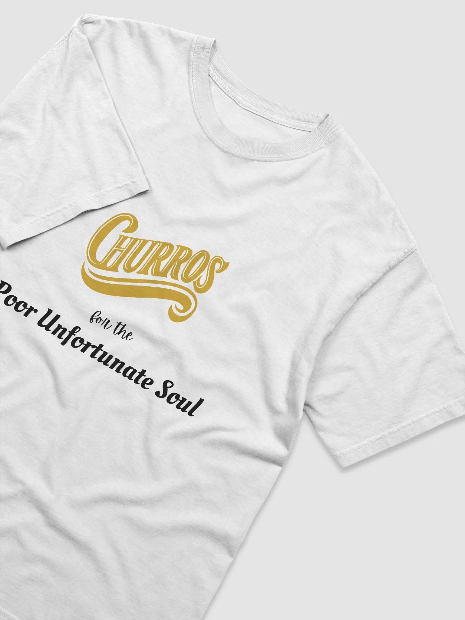 Churros for the Poor Unfortunate Soul Heavyweight Tee (White) product image (7)