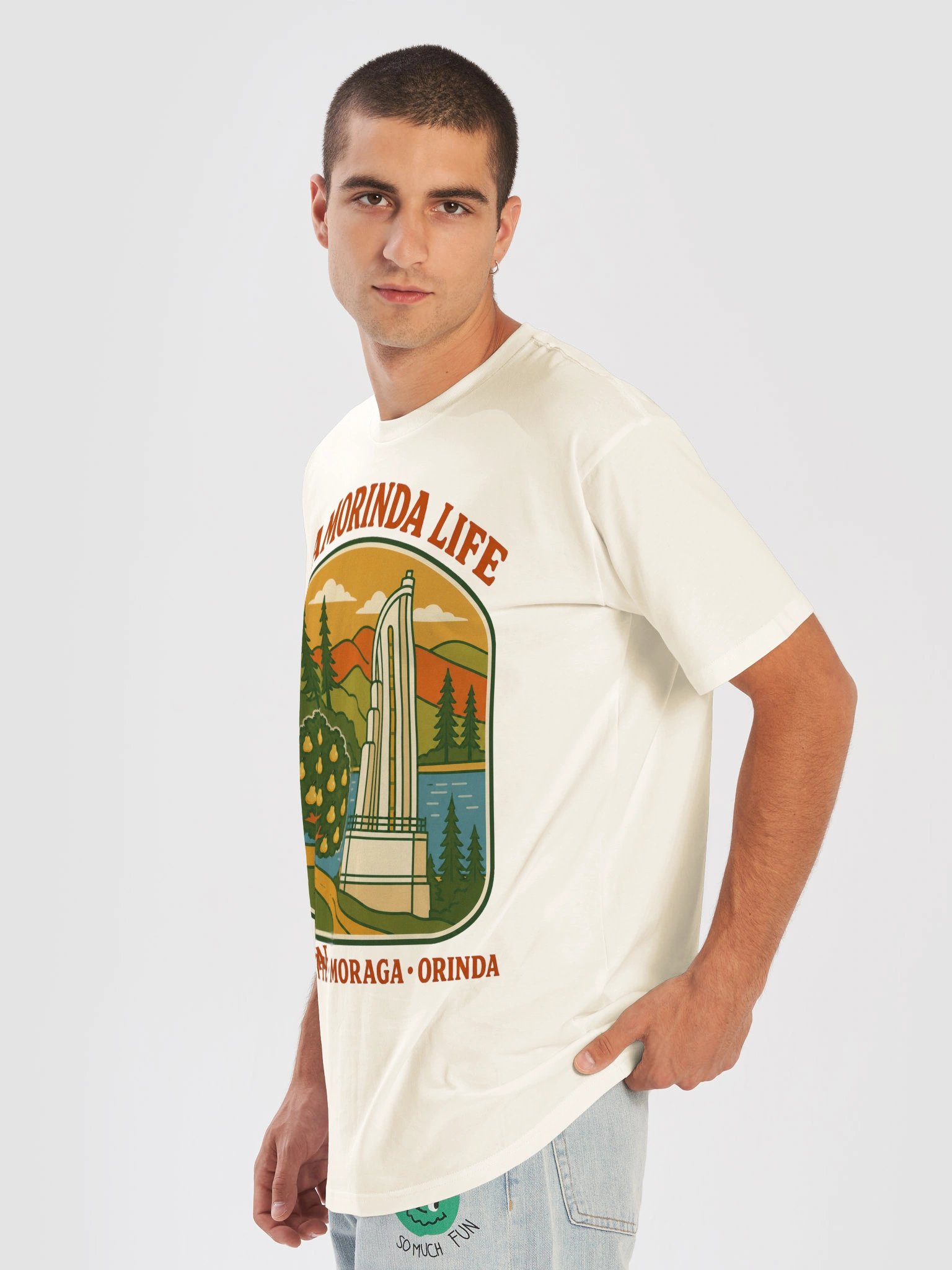 Lamorinda Life Three Towns Graphic T-Shirt product image (2)
