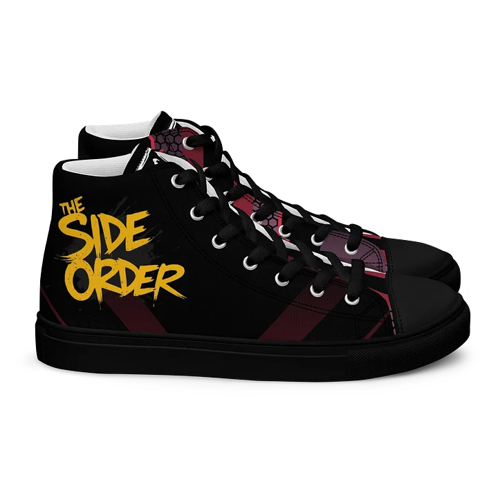Honeycomb Highs: Women's Retro Canvas Sneakers product image (2)