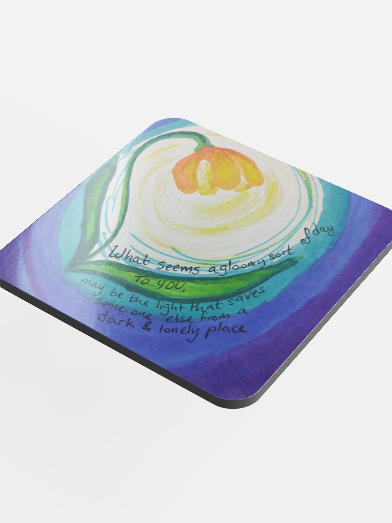 Moodle Coaster - Glow flower product image (4)