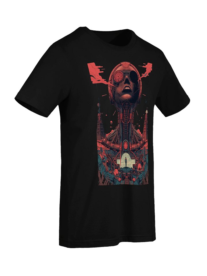 Cyberpunk Giant Head Lightweight T-Shirt product image (2)