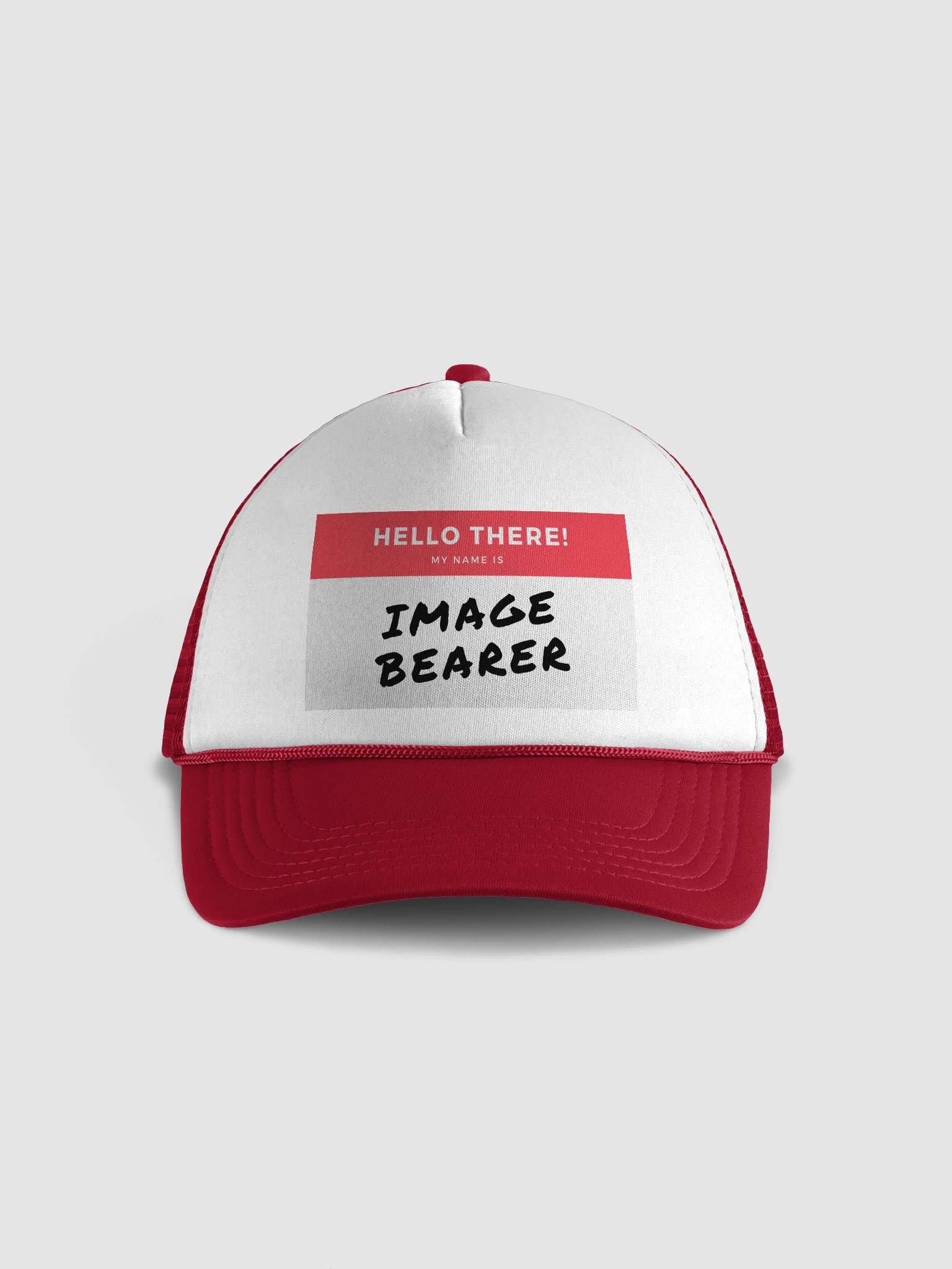 HELLO MY NAME IS IMAGE BEARER HAT product image (1)