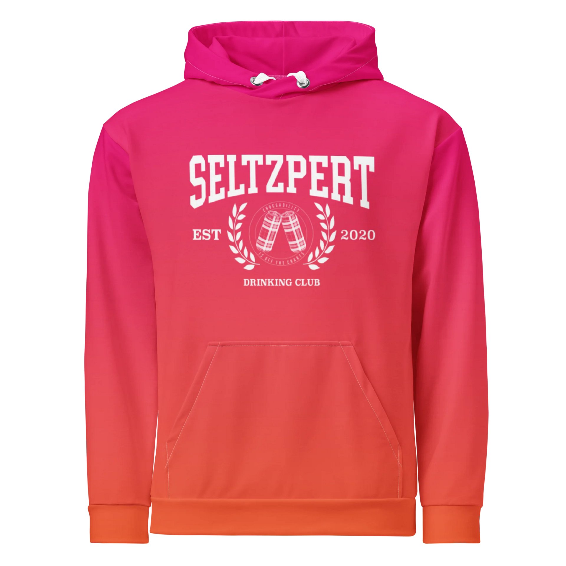 Seltzpert Drinking Club Hoodie Tequila Sunrise product image (1)