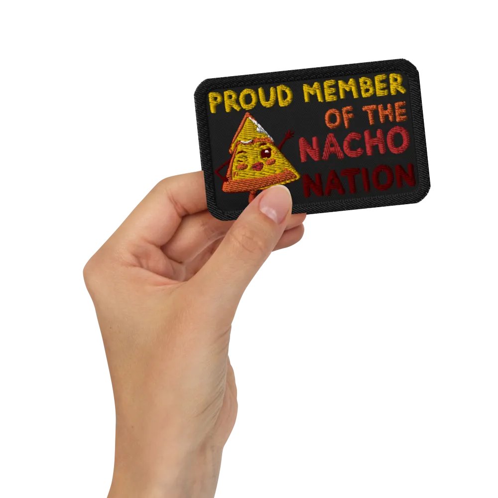 Nacho Nation Embroidered Patch product image (2)