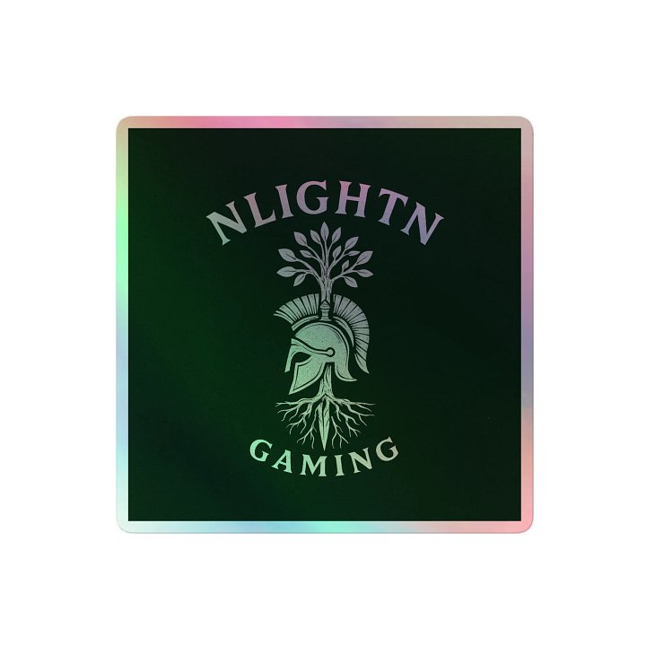 NlightN Gaming Warrior Holographic Sticker product image (2)