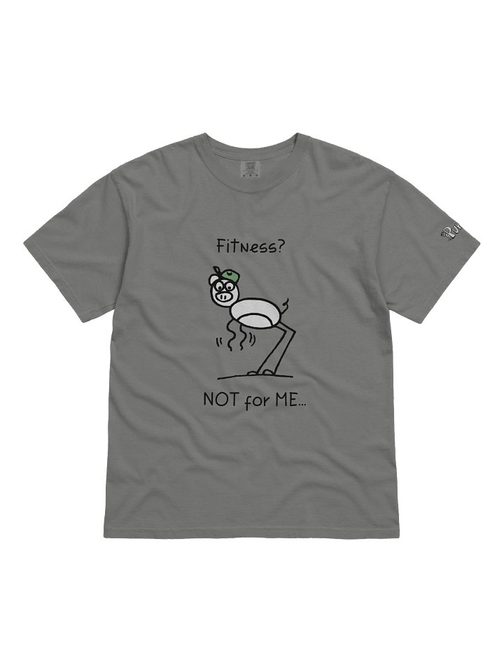 'Fitness? not for Me' Pupsies! Heavyweight T-Shirt product image (6)