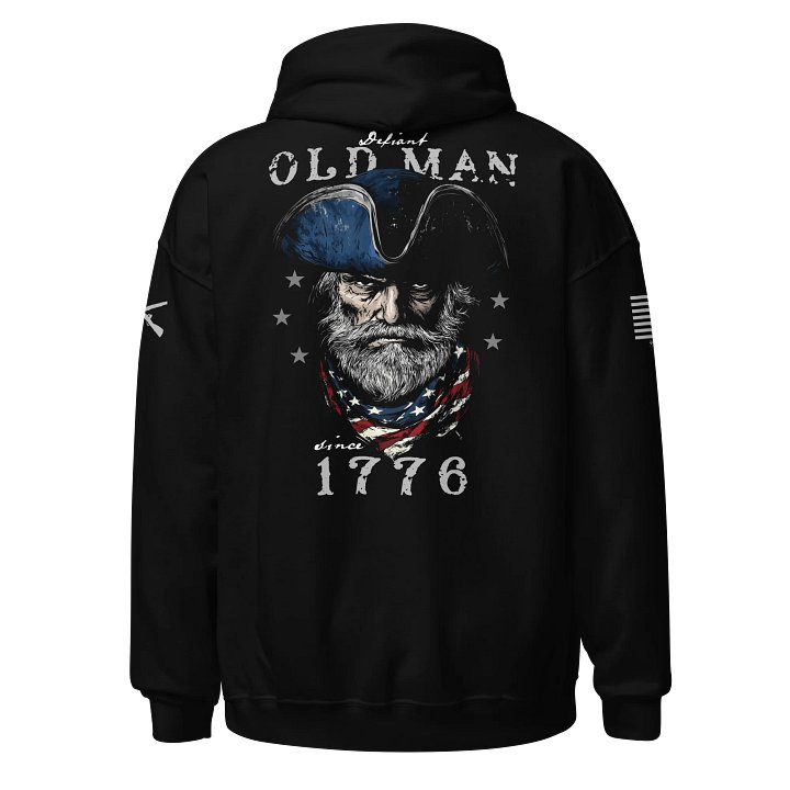 Defiant Old Man Hoodie product image (1)