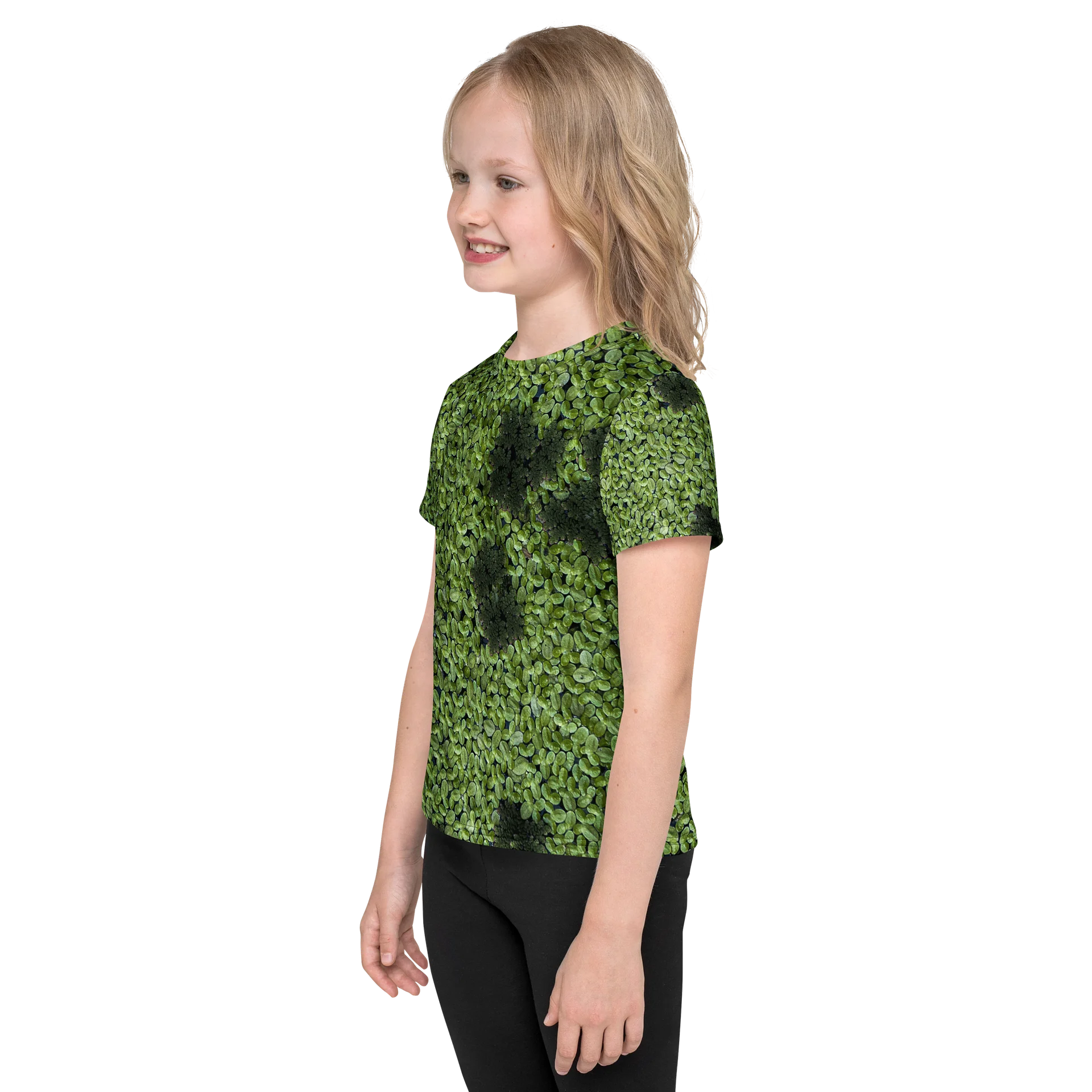 Verdant Life All-Over Print Kids Crew Neck T-Shirt product image (3)