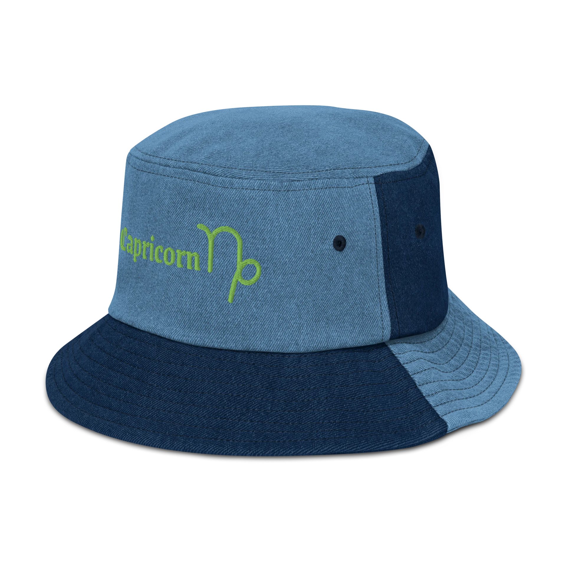 Symmetric Capricorn Denim Bucket Hat product image (9)