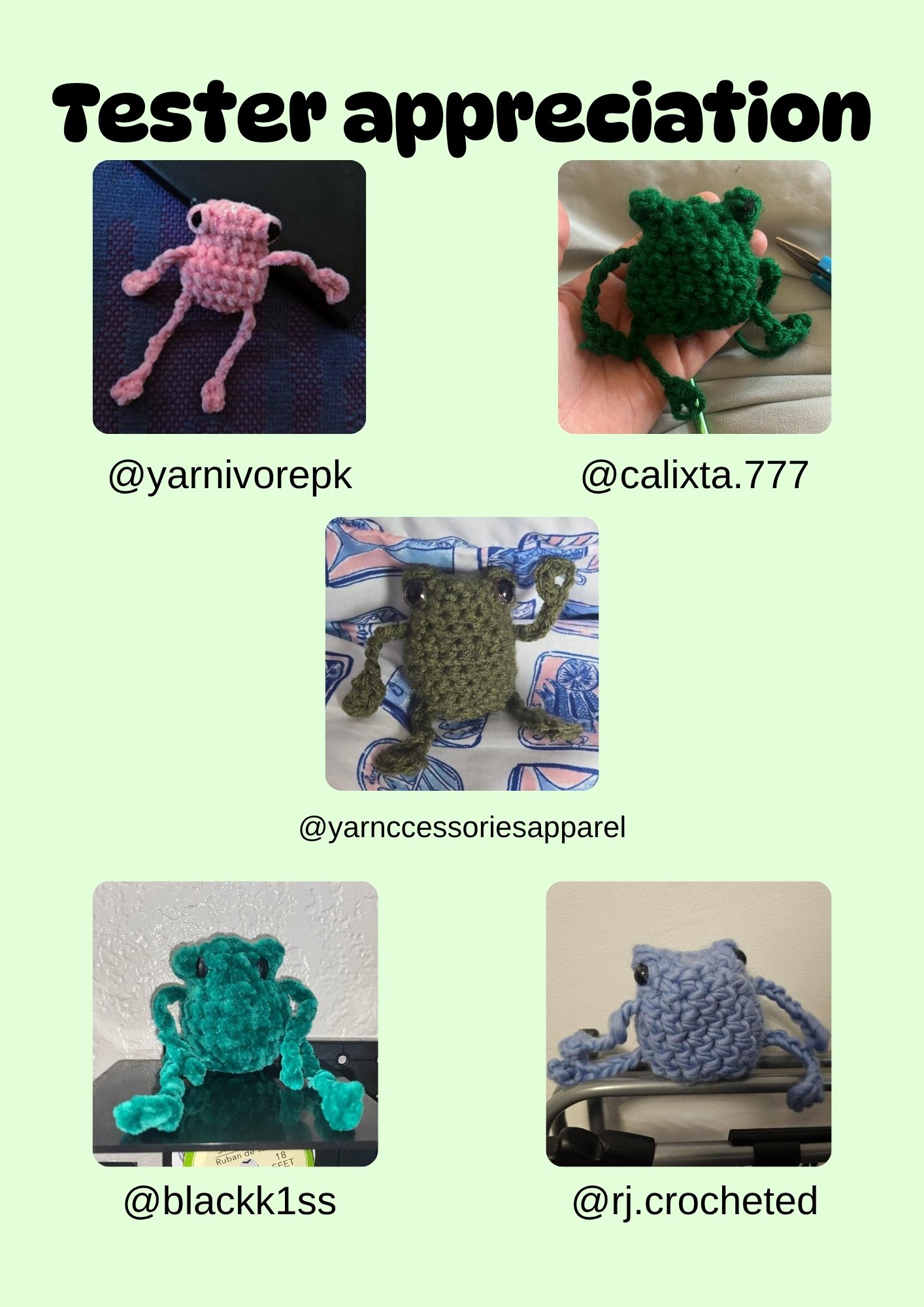 Pull-frog pdf pattern US terms product image (3)