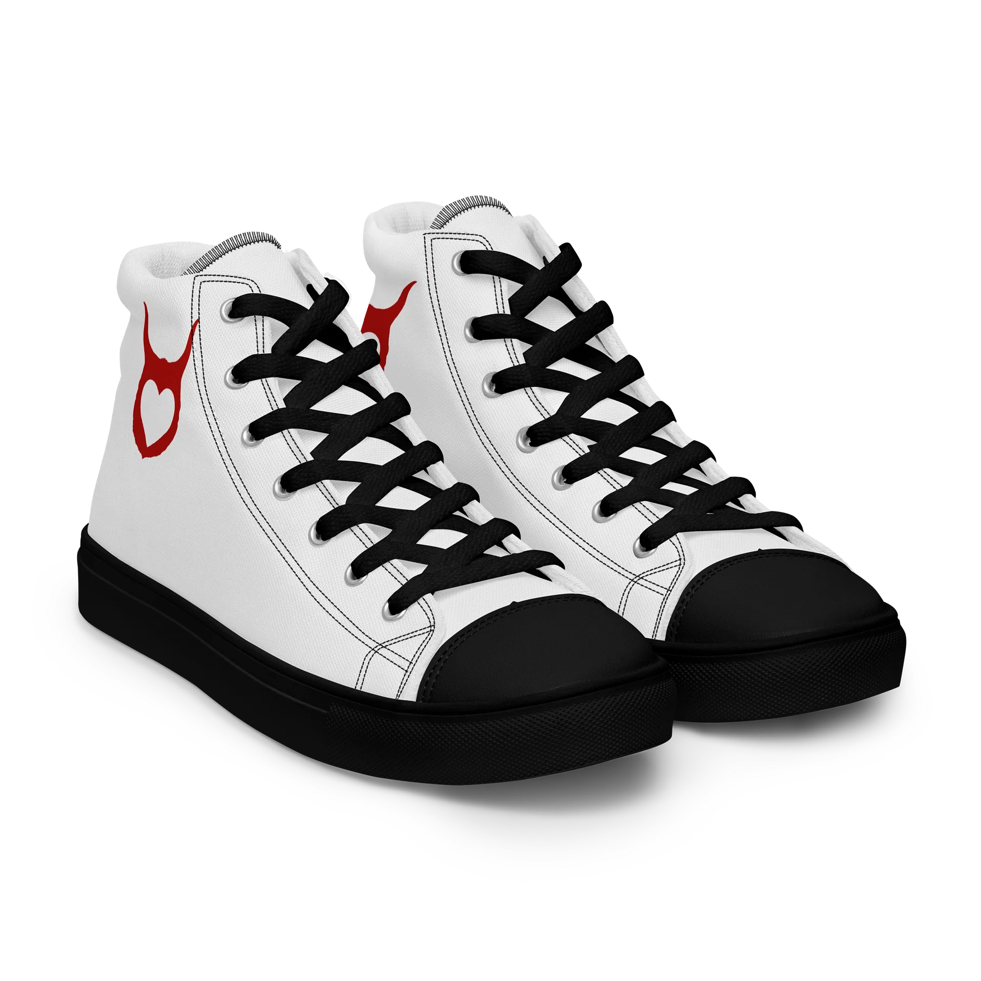 Mens - Cult Hearted Classic White High-Tops product image (9)