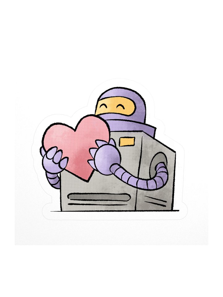 Robot sticker product image (1)
