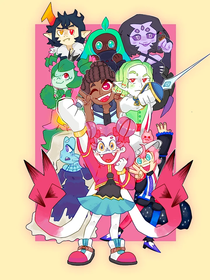 All for One – Official Cover Art Phone Wallpaper product image (1)