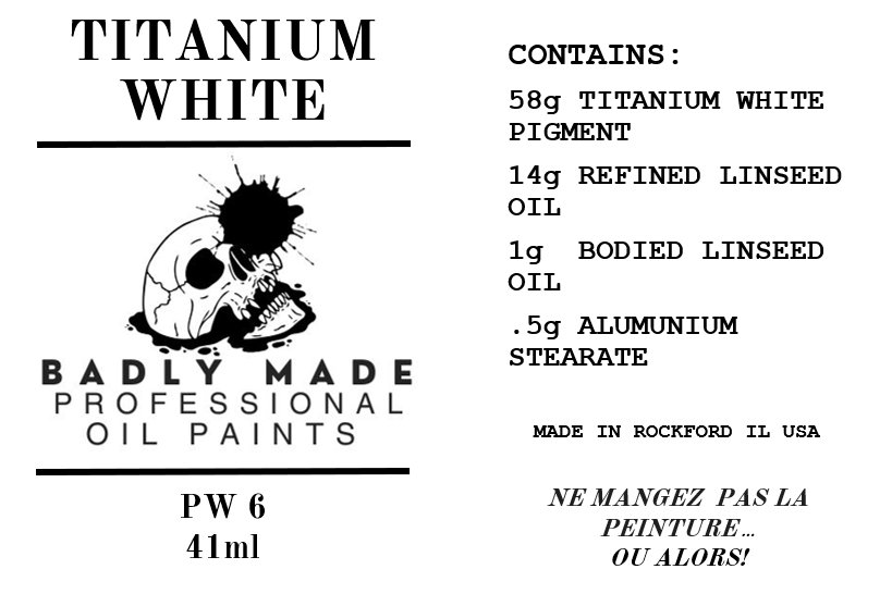 BADLY MADE PROFESSIONAL OIL PAINT FULL MIXING SET product image (2)