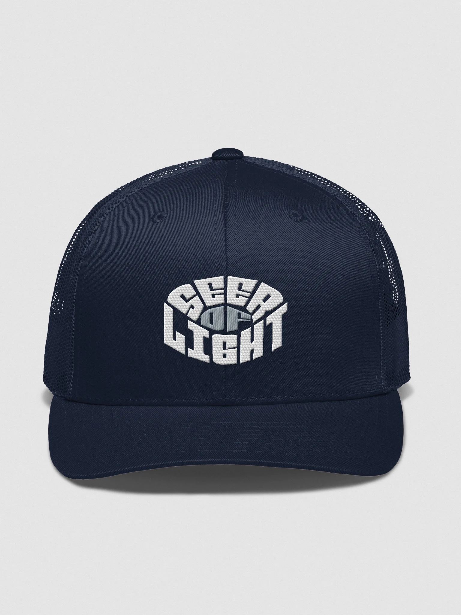 "SEER OF LIGHT" Retro Trucker Hat product image (1)