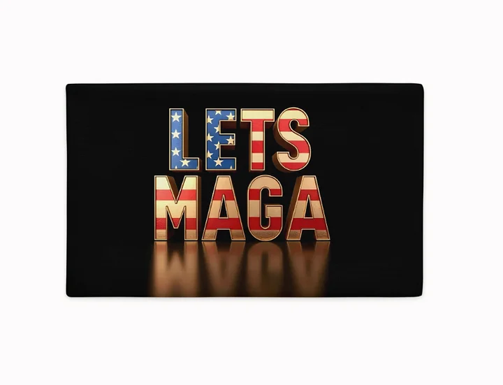 Patriotic Lets Maga Premium Pillow Case product image (1)